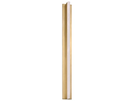 Visual Comfort Modern Linea 1-Light Hand Rubbed Antique Brass Wall Sconce