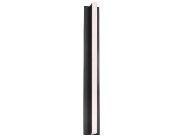 Photos - Chandelier / Lamp Visual Comfort Modern Linea 1-Light Bronze Wall Sconce KWWS71027BZALB