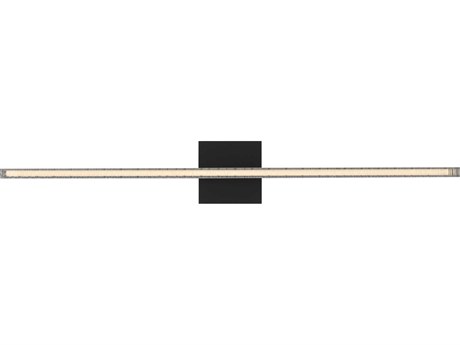 Visual Comfort Modern Serre 1-Light Nightshade Black Vanity Light