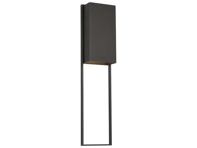 Visual Comfort Modern Alude 1-Light Outdoor Wall Light Bronze 2