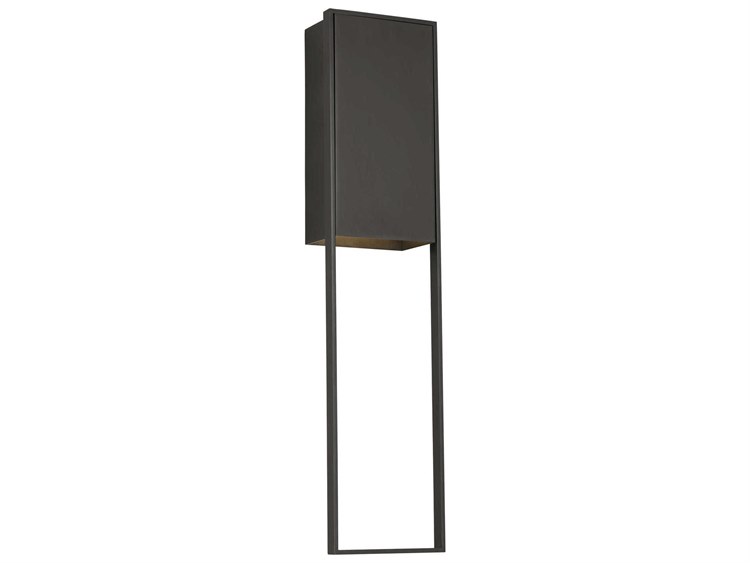 Visual Comfort Modern Alude 1-Light Outdoor Wall Light Bronze 3