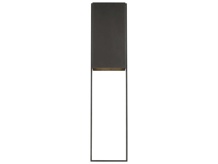 Visual Comfort Modern Alude 1-Light Outdoor Wall Light Bronze 4