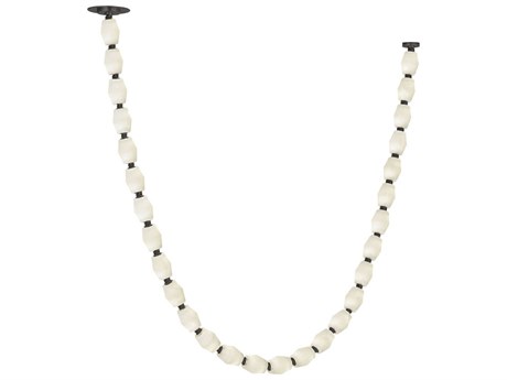 Visual Comfort Modern Collier 1-Light Bronze Linear Chandelier