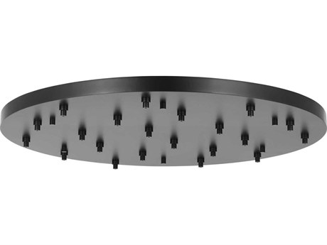 Visual Comfort Modern Multiport Nightshade Black 21-Light Mount