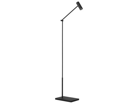 Visual Comfort Modern Ponte Nightshade Black Floor Lamp