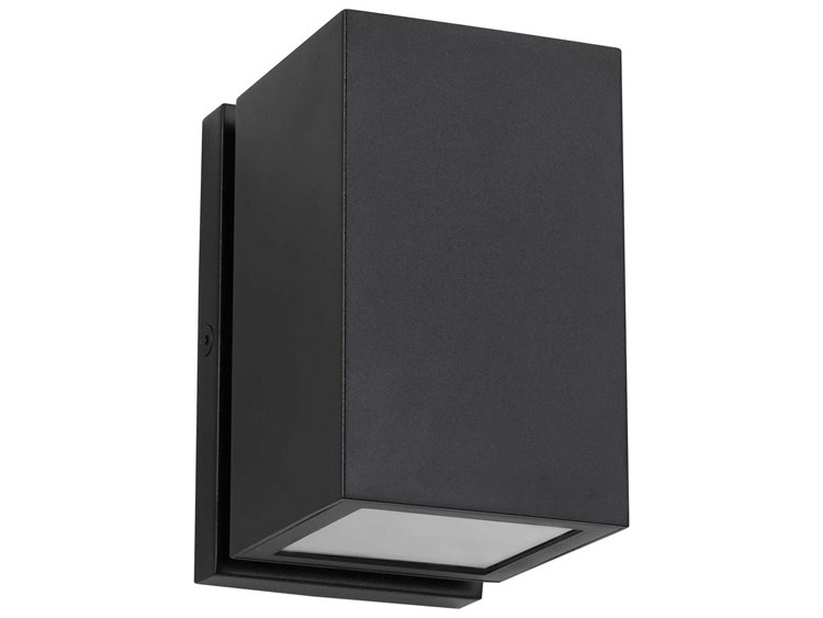 Visual Comfort Modern Pressa 2-Light Outdoor Wall Light Black 4