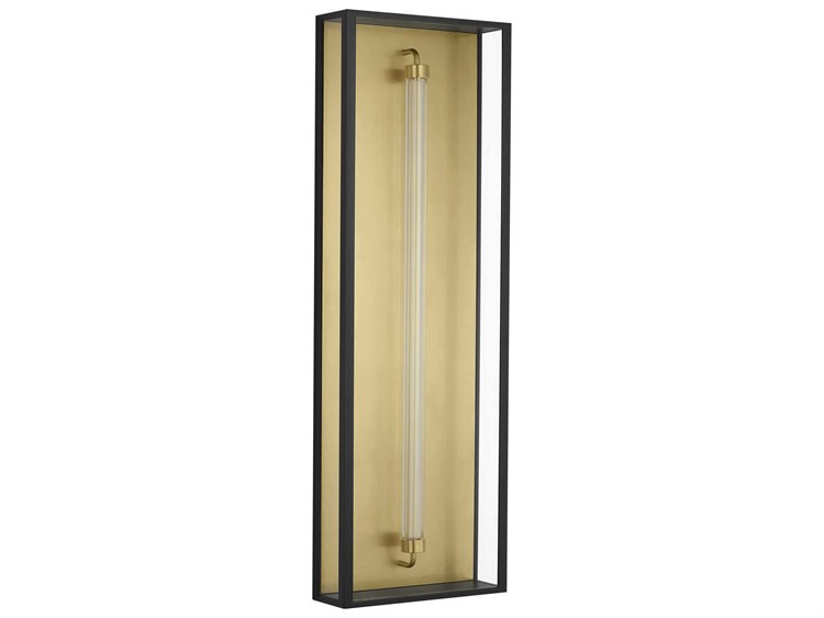 Visual Comfort Modern Enferme 1-Light Outdoor Wall Light Black 2