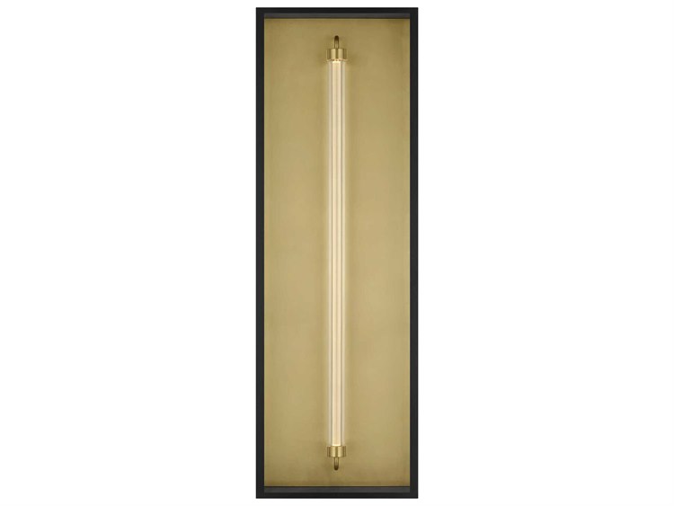 Visual Comfort Modern Enferme 1-Light Outdoor Wall Light Black 3