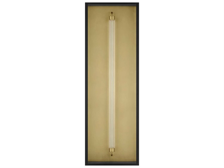 Visual Comfort Modern Enferme 1-Light Outdoor Wall Light Black 4