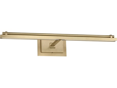 Visual Comfort Modern Kal 1-Light Natural Brass Picture Light