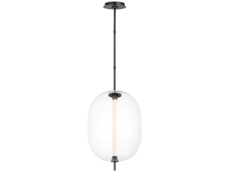 Visual Comfort Modern Heian 1-Light Bronze Pendant