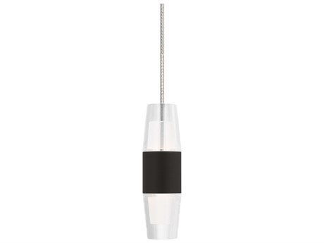Visual Comfort Modern Lassell 1-Light Dark Bronze Mini Pendant