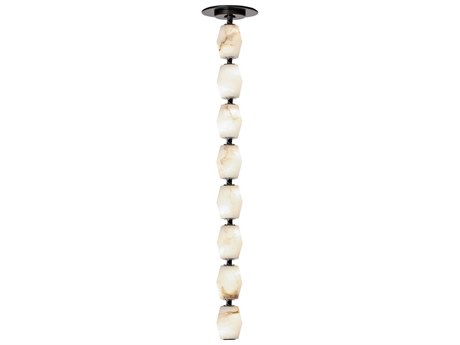 Visual Comfort Modern Collier 1-Light Bronze Linear Mini Pendant