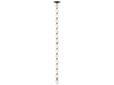 Visual Comfort Modern Collier 1-Light Bronze Linear Mini Pendant