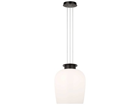 Visual Comfort Modern Vetro 1-Light Bronze Pendant