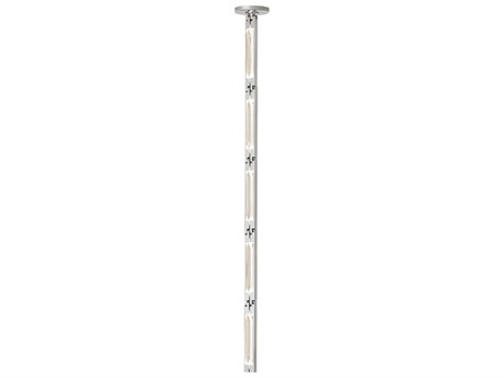 Visual Comfort Modern Catena 5-Light Polished Nickel Linear Mini Pendant
