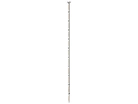 Visual Comfort Modern Catena 11-Light Polished Nickel Linear Mini Pendant