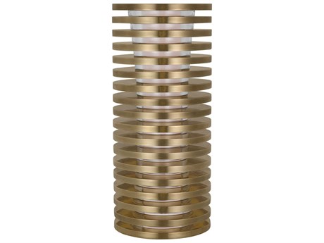 Visual Comfort Modern Quoddy Natural Brass Table Lamp