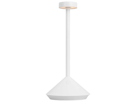 Visual Comfort Modern Moneta Matte White Table Lamp