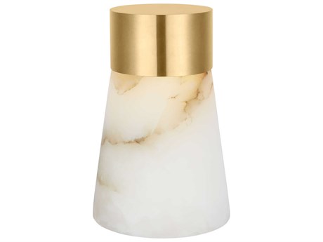 Visual Comfort Modern Caspe Hand Rubbed Antique Brass Table Lamp