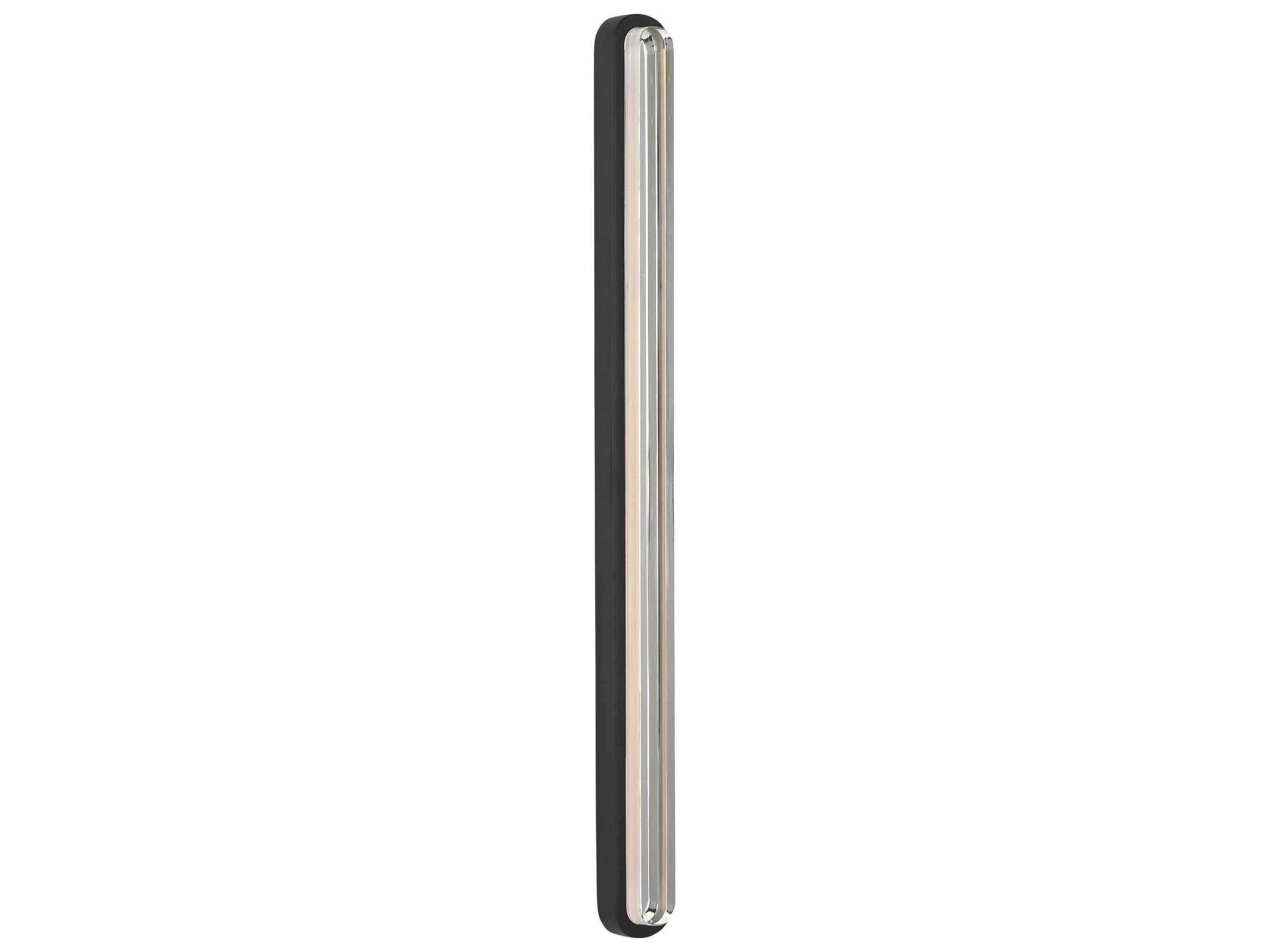 Visual Comfort Modern Collection SLV83227BCG Sean Lavin Emera LED 2 inch Nightshade Black Vanity Light Wall Light