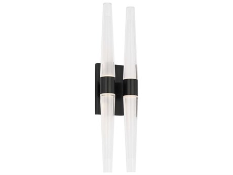 Visual Comfort Modern Lassell 4-Light Dark Bronze Wall Sconce