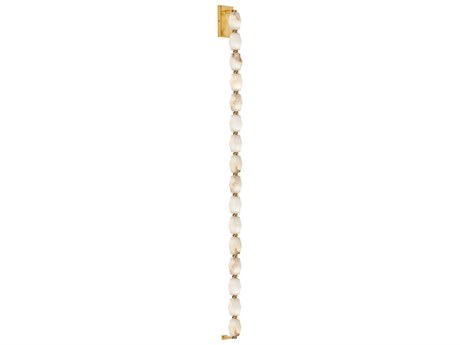 Visual Comfort Modern Collier 1-Light Hand Rubbed Antique Brass Wall Sconce