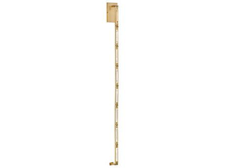 Visual Comfort Modern Catena 8-Light Hand Rubbed Antique Brass Wall Sconce