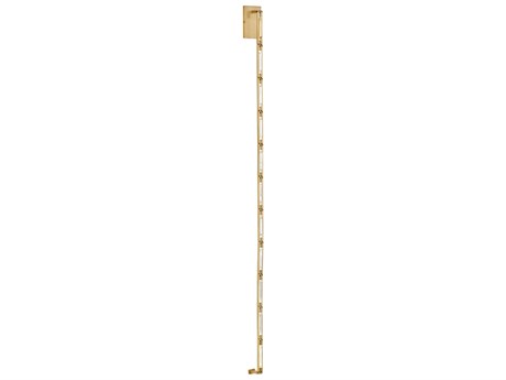 Visual Comfort Modern Catena 11-Light Hand Rubbed Antique Brass Wall Sconce