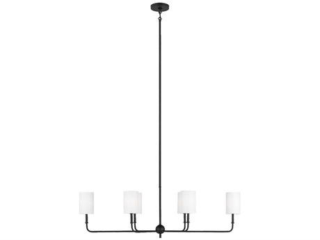 Visual Comfort Studio Foxdale 6-Light Midnight Black Island Pendant