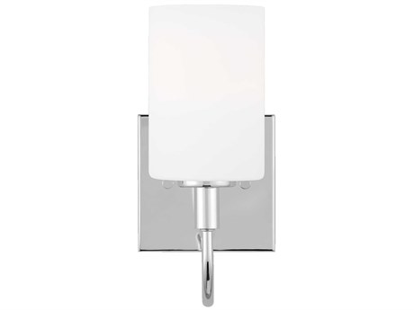 Visual Comfort Studio Oak Moore 1-Light Chrome Wall Sconce