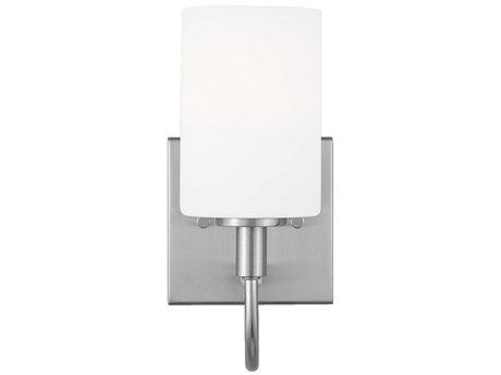 Visual Comfort Studio Oak Moore 1-Light Brushed Nickel Wall Sconce