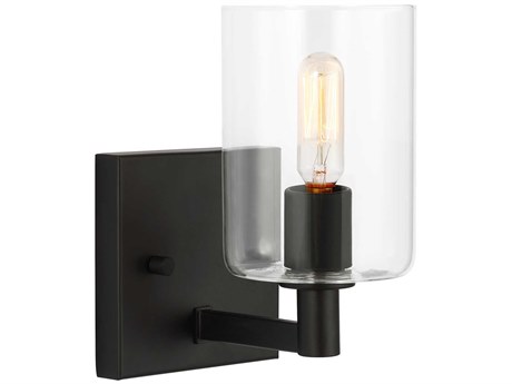 Visual Comfort Studio Fullton 1-Light Midnight Black Wall Sconce