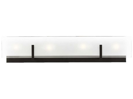 Visual Comfort Studio Syll 4-Light Midnight Black Vanity Light