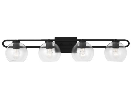 Visual Comfort Studio Codyn 4-Light Midnight Black Vanity Light