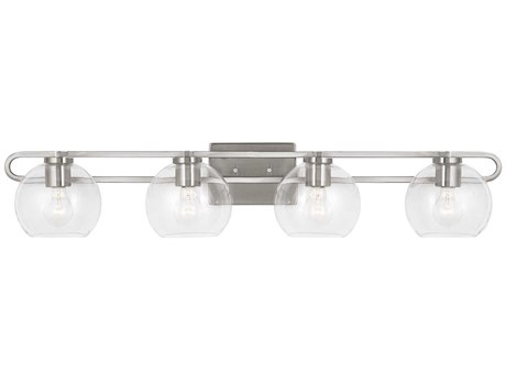 Visual Comfort Studio Codyn 4-Light Brushed Nickel Vanity Light