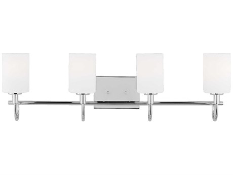 Visual Comfort Studio Oak Moore 4-Light Chrome Vanity Light