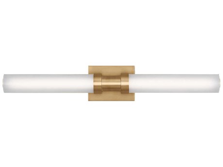 Visual Comfort Studio Kiel 1-Light Satin Brass Vanity Light