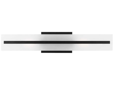 Visual Comfort Studio Dex 2-Light Midnight Black Vanity Light