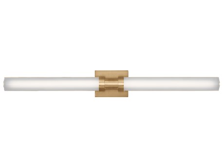 Visual Comfort Studio Kiel 1-Light Satin Brass Vanity Light