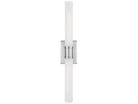 Visual Comfort Studio Keaton 2-Light Brushed Nickel Vanity Light