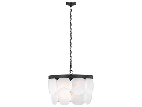 Visual Comfort Studio Mellita 6-Light Midnight Black Pendant