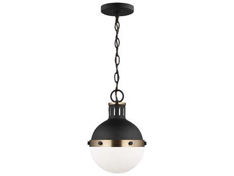 Visual Comfort Studio Hanks 1-Light Midnight Black Globe Mini Pendant