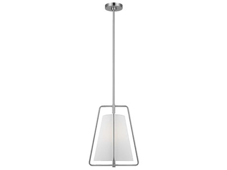 Visual Comfort Studio Allis 1-Light Brushed Nickel Pendant