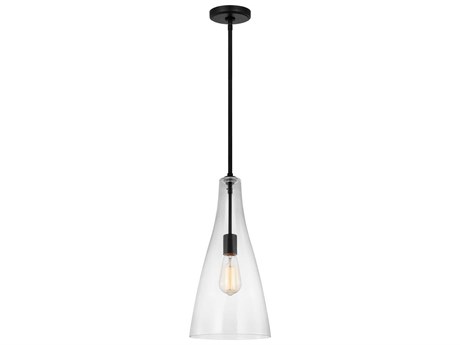 Visual Comfort Studio Arilda 1-Light Midnight Black Mini Pendant