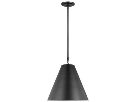 Visual Comfort Studio Gordon 1-Light Midnight Black Pendant