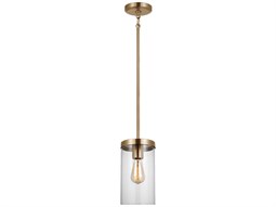 Meyda Ferro 1-Light Rustic Iron Brown Geometric Mini Pendant