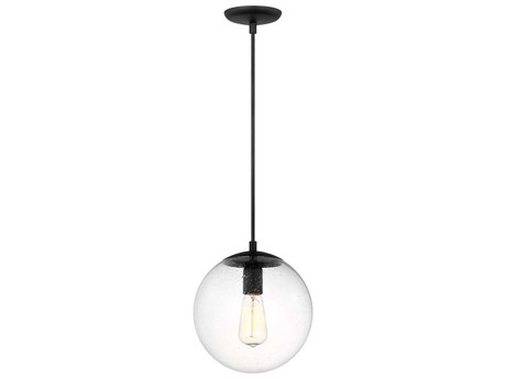 Visual Comfort Studio Leo 1-Light Midnight Black Globe Mini Pendant