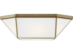 Visual Comfort Studio Morrison 3-Light Satin Brass Lantern Pendant ...