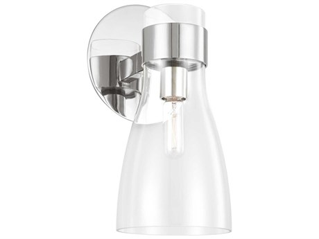Visual Comfort Studio Moritz 1-Light Polished Nickel Wall Sconce